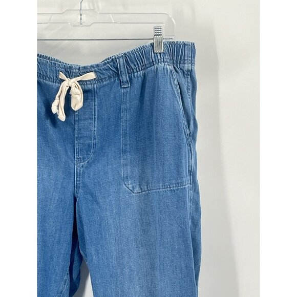 Gap Pull On Wide Leg Jeans Sz XL - Picture 2 of 6